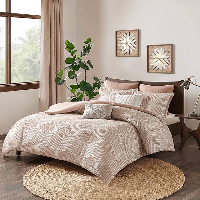 Katara Blush 3 Pc Queen Comforter Set - Thumbnail - Image 2