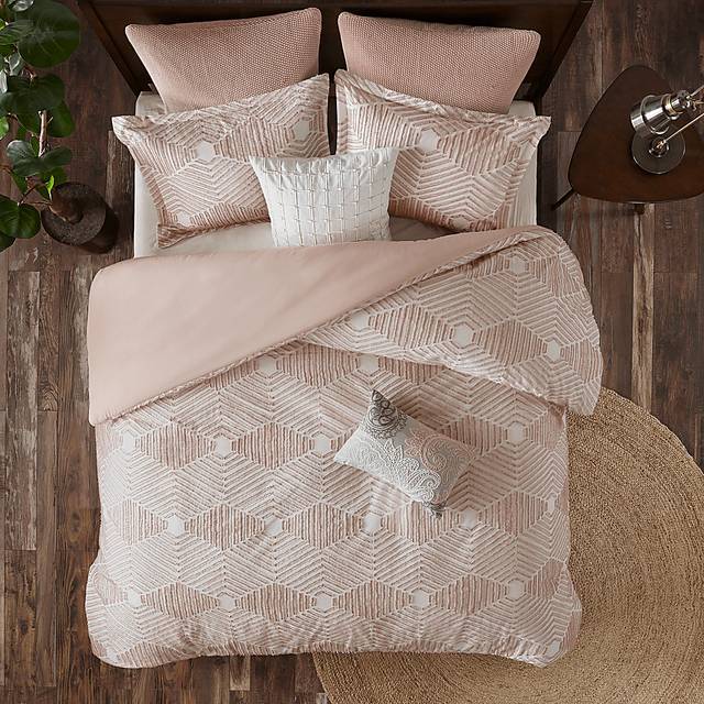 Katara Blush 3 Pc Queen Comforter Set - Thumbnail - Image 3