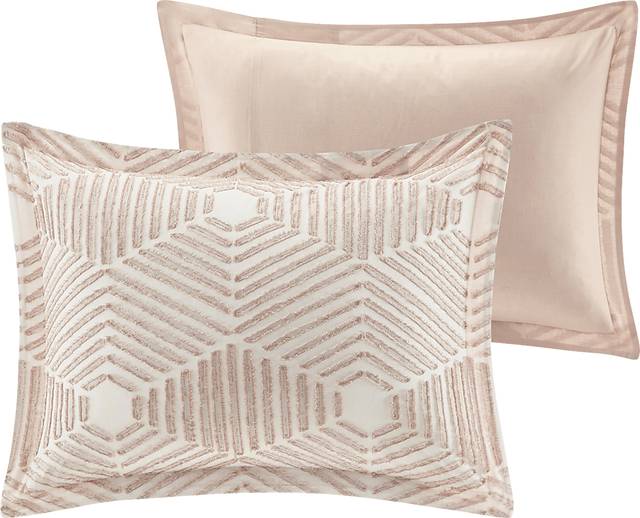 Katara Blush 3 Pc Queen Comforter Set - Thumbnail - Image 4