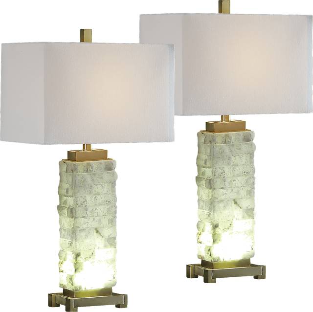 Katesmill White Lamp, Set of 2 - Thumbnail - Image 1