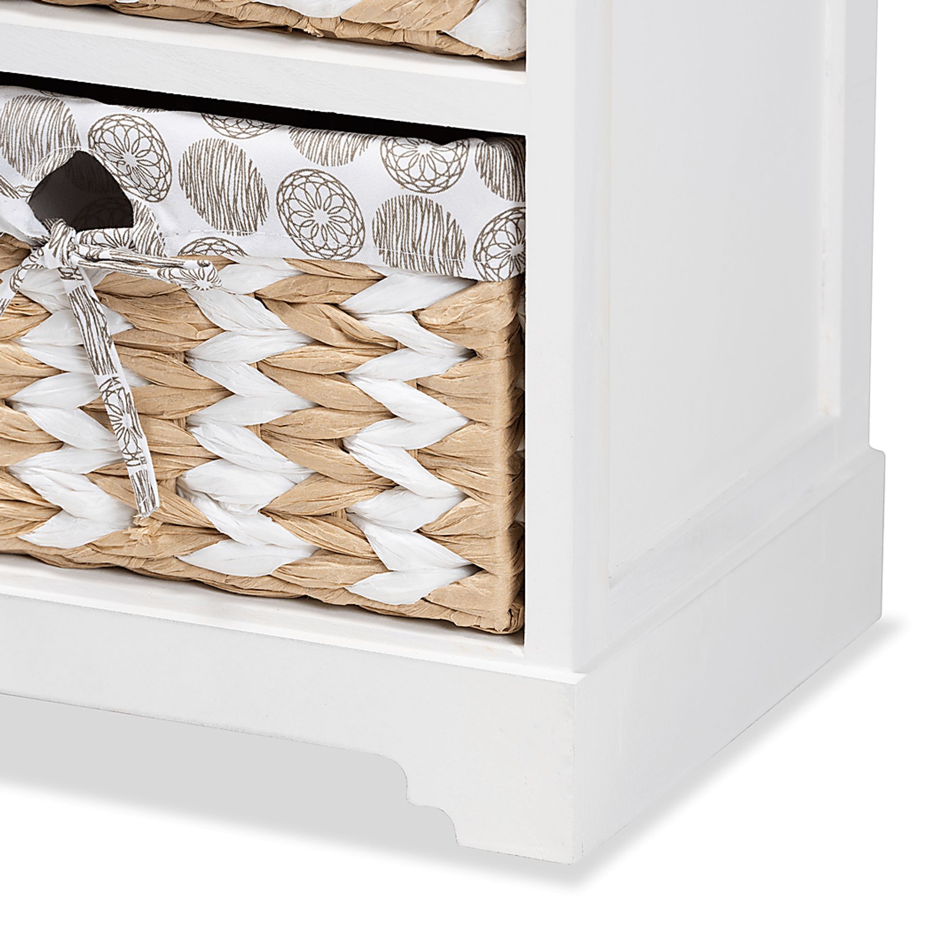 Kathimae White Storage Cabinet - Image 4