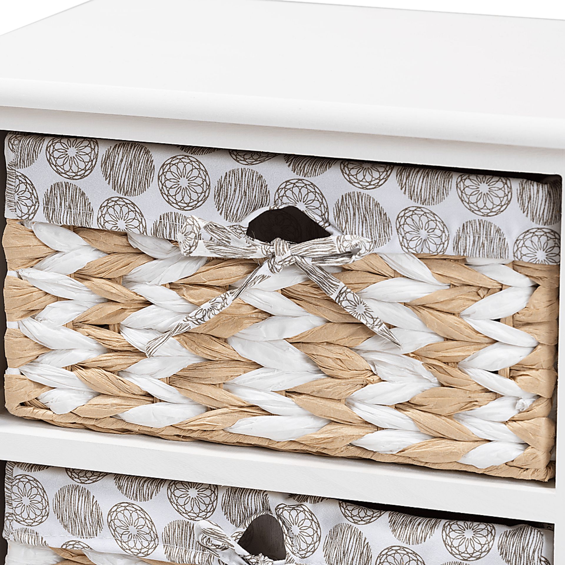 Kathimae White Storage Cabinet - Image 5