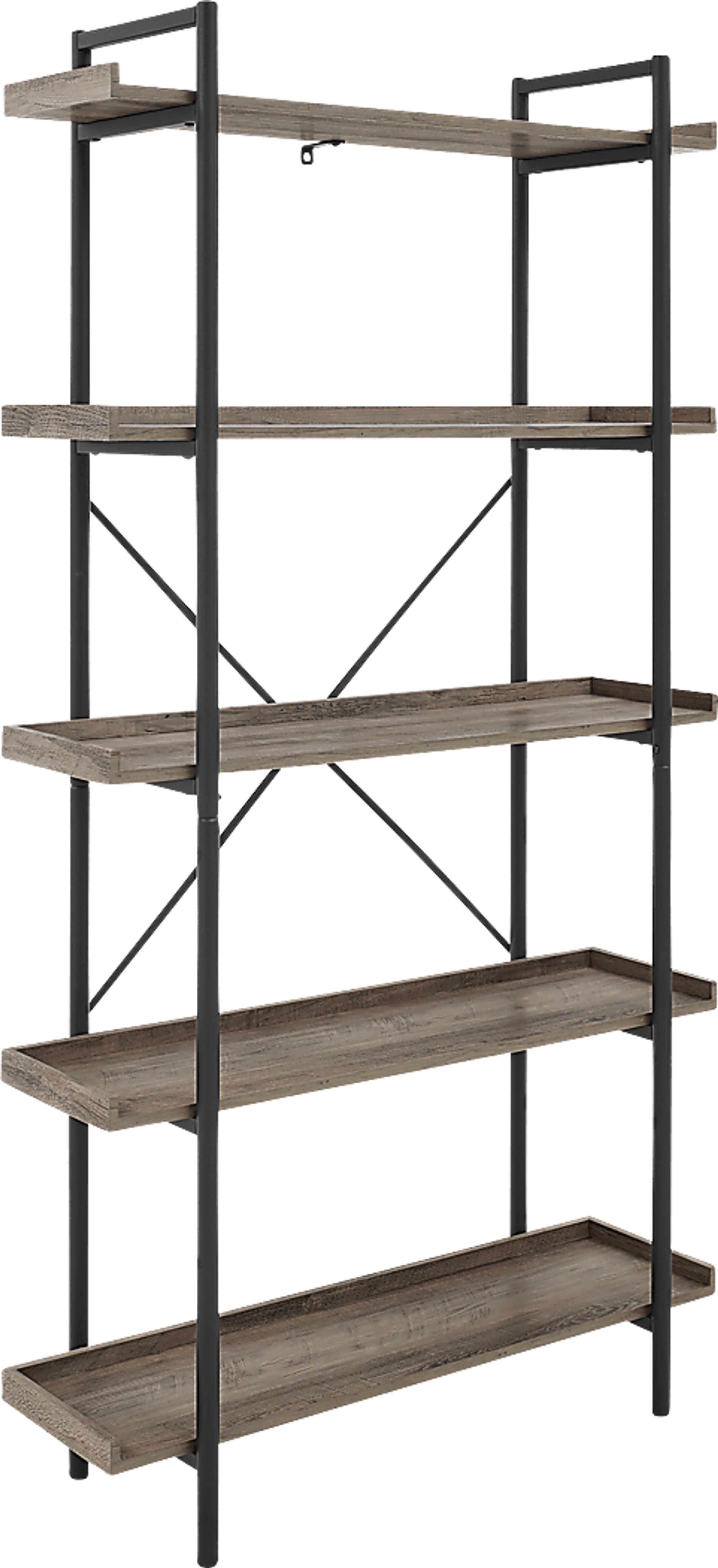 Kathwood Gray Bookcase - Image 1