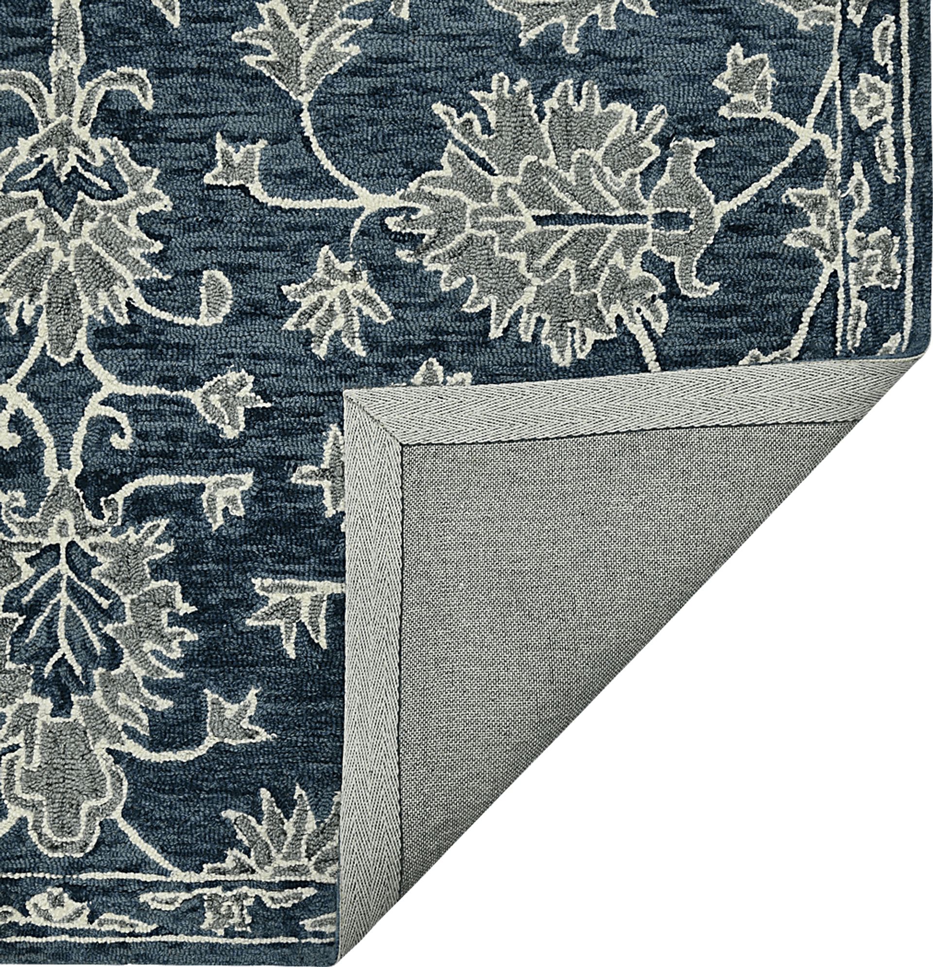 Katiya Navy 5' x 8' Rug - Image 3