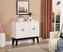 Katkay White Accent Cabinet