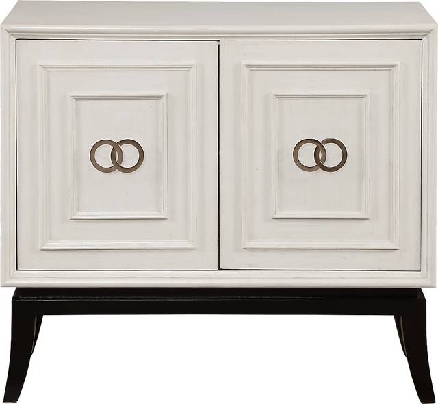 Katkay White Accent Cabinet - Thumbnail - Image 4