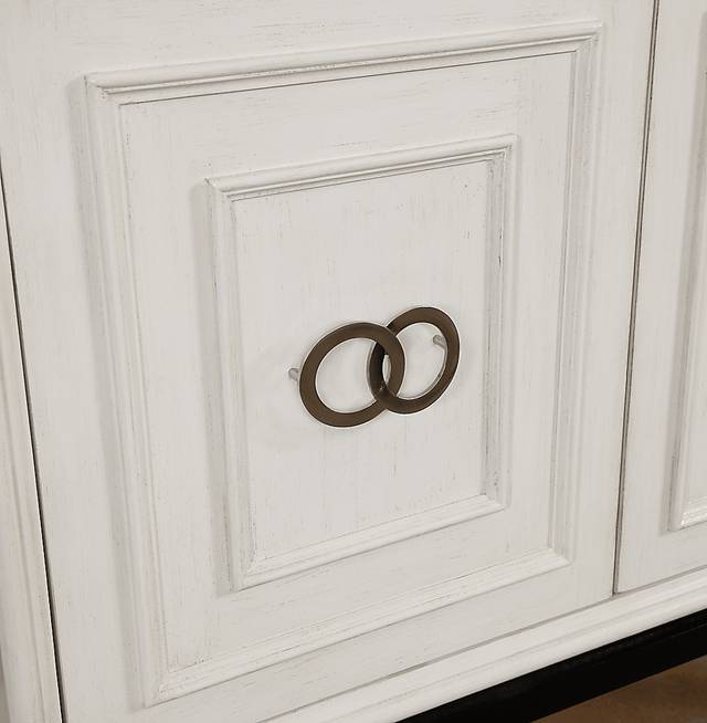 Katkay White Accent Cabinet - Thumbnail - Image 6