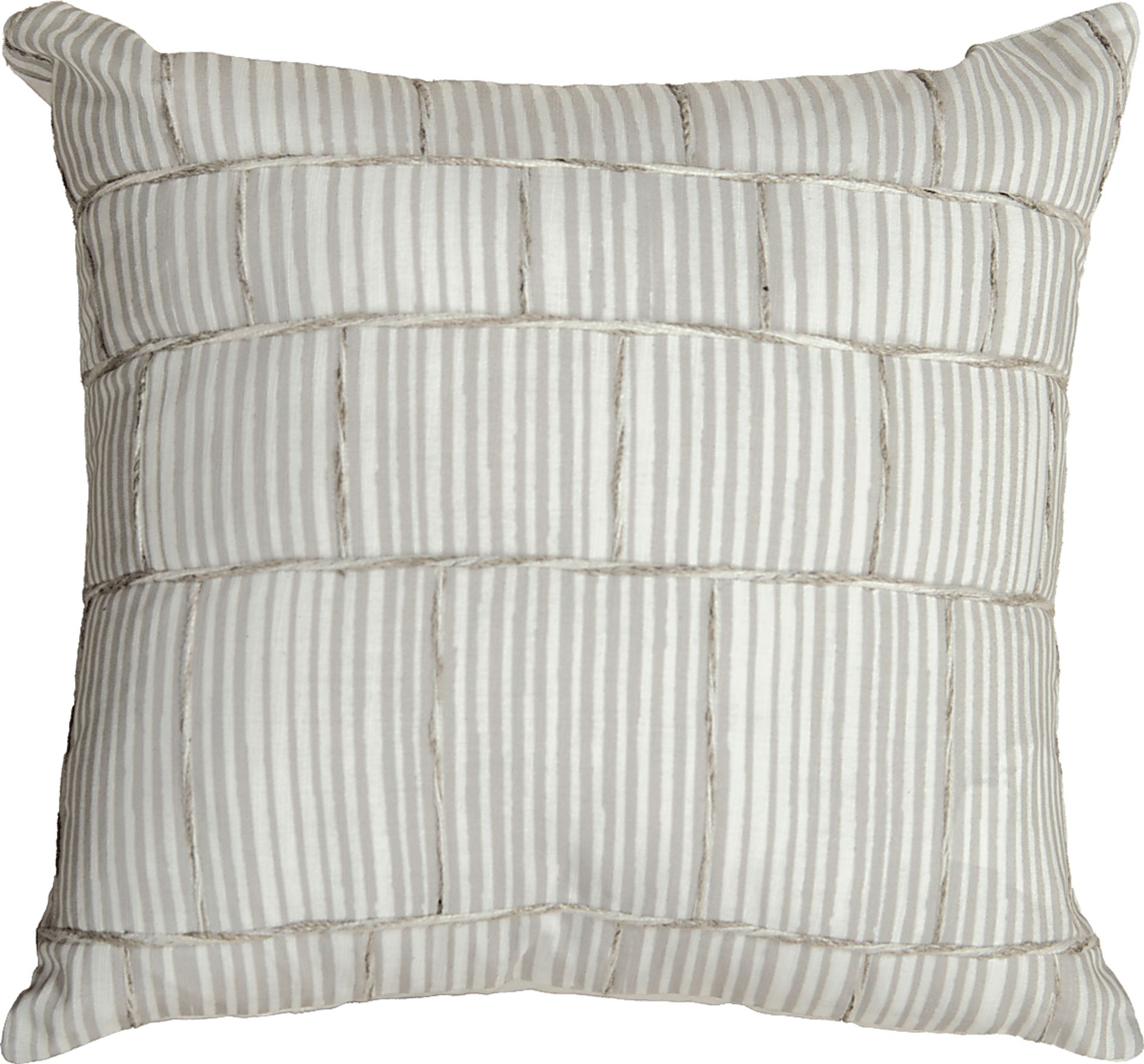 Katrin Gray Indoor/Outdoor Accent Pillow - Image 1
