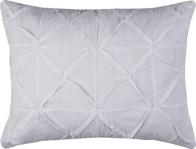 Katrya White King Sham - Thumbnail - Image 1