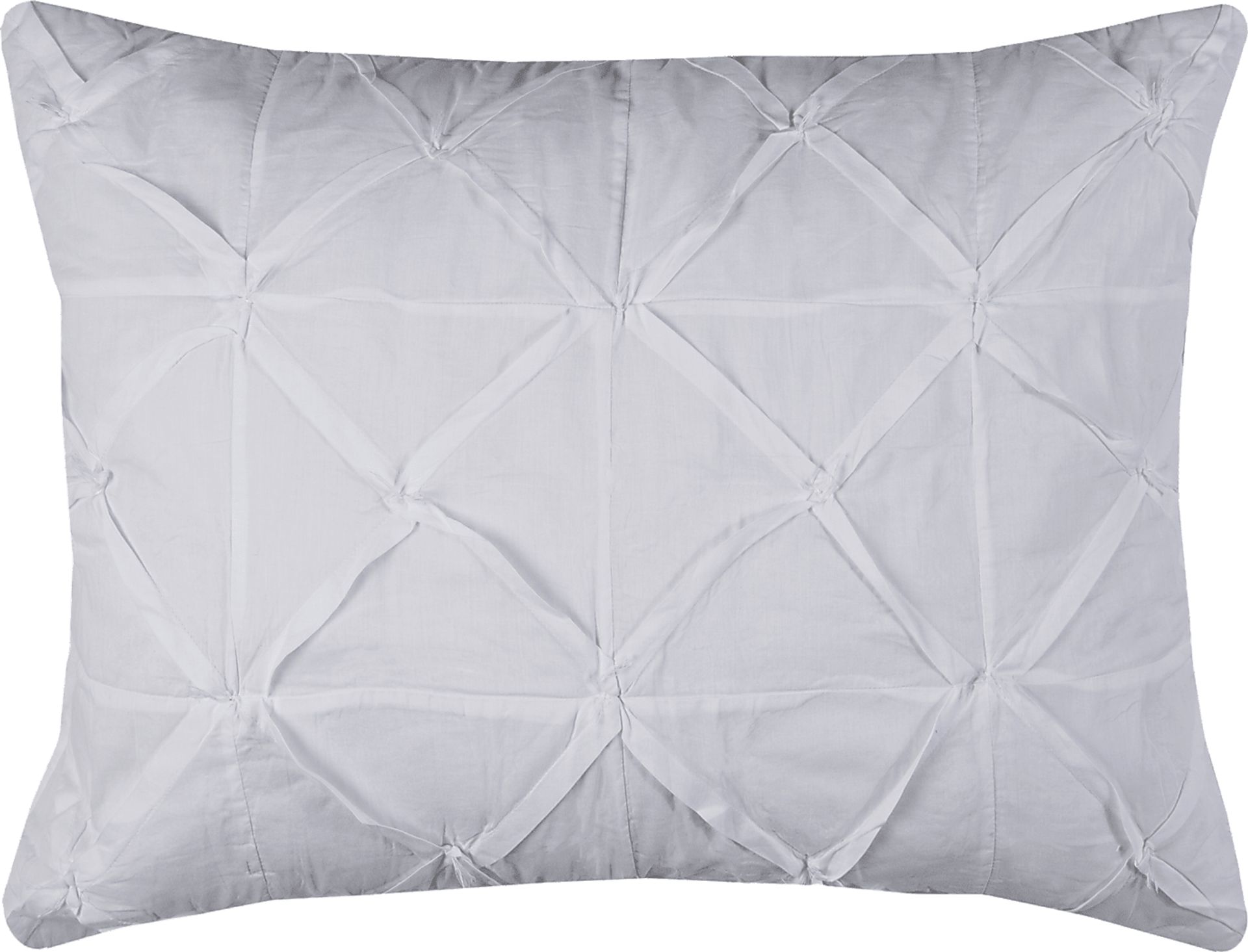 Katrya White Standard Sham - Image 1
