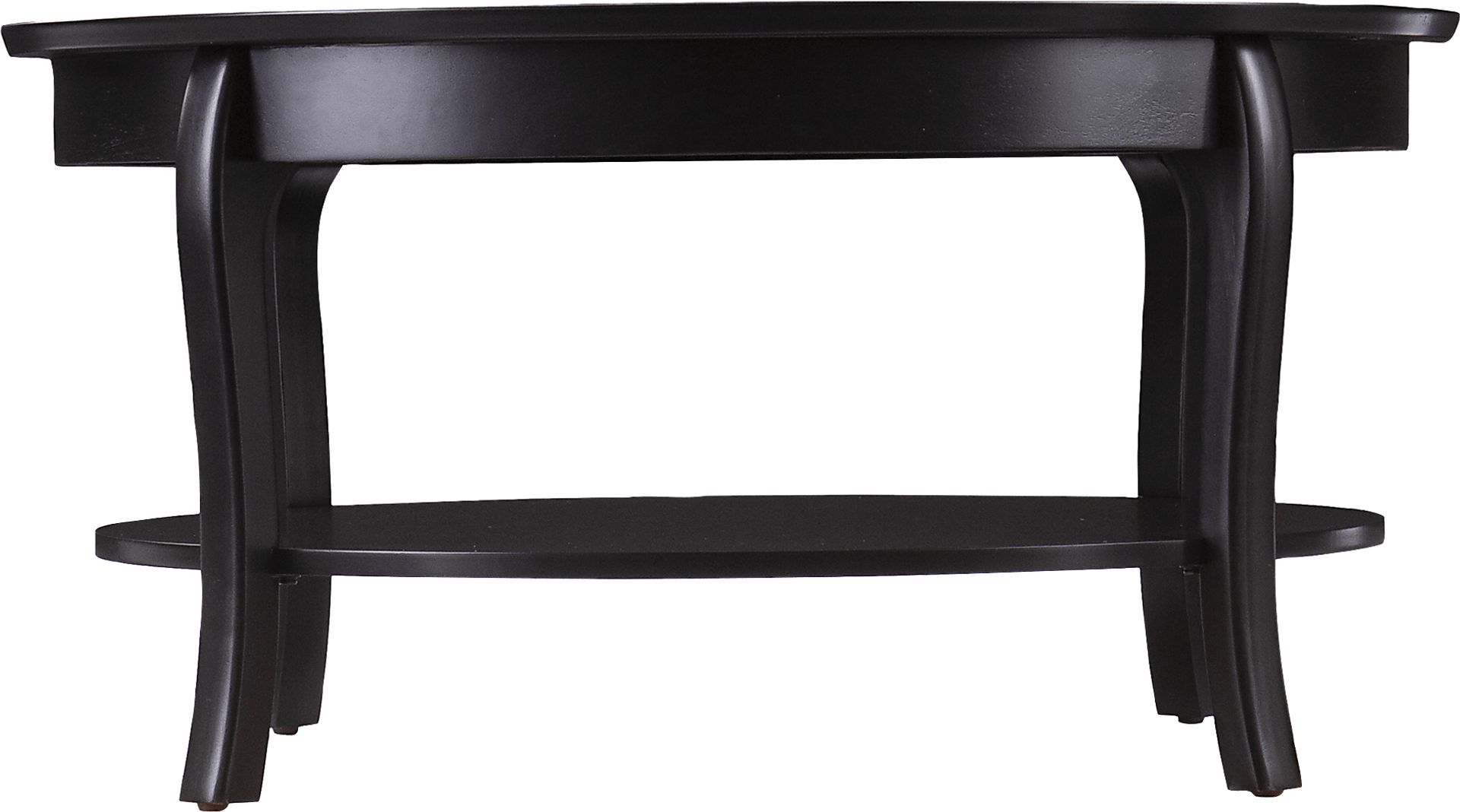 Katzman Black Round Cocktail Table - Image 2