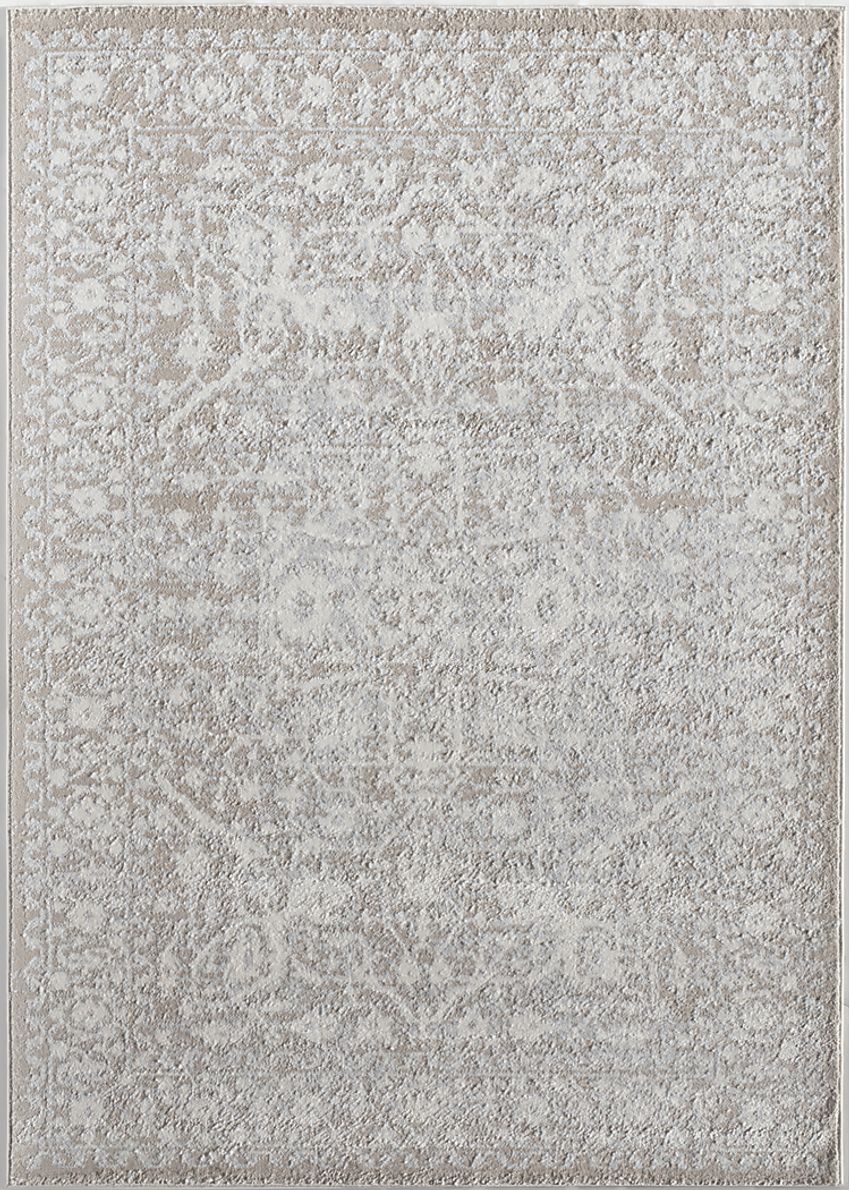 Kaven Cream 5'3 x 7' Rug