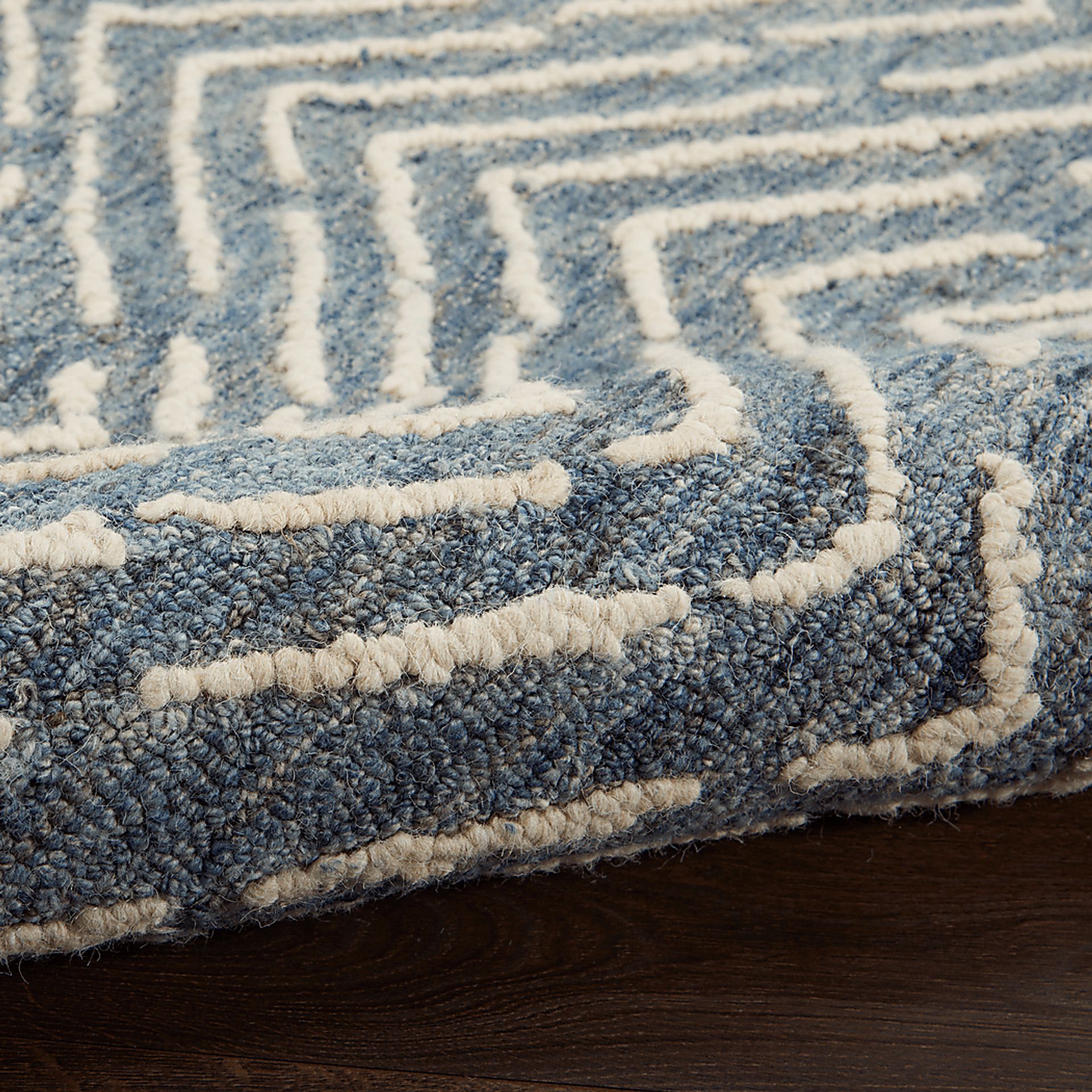 Kavos Indigo/Ivory 2'3"X7'6" Rug - Image 2