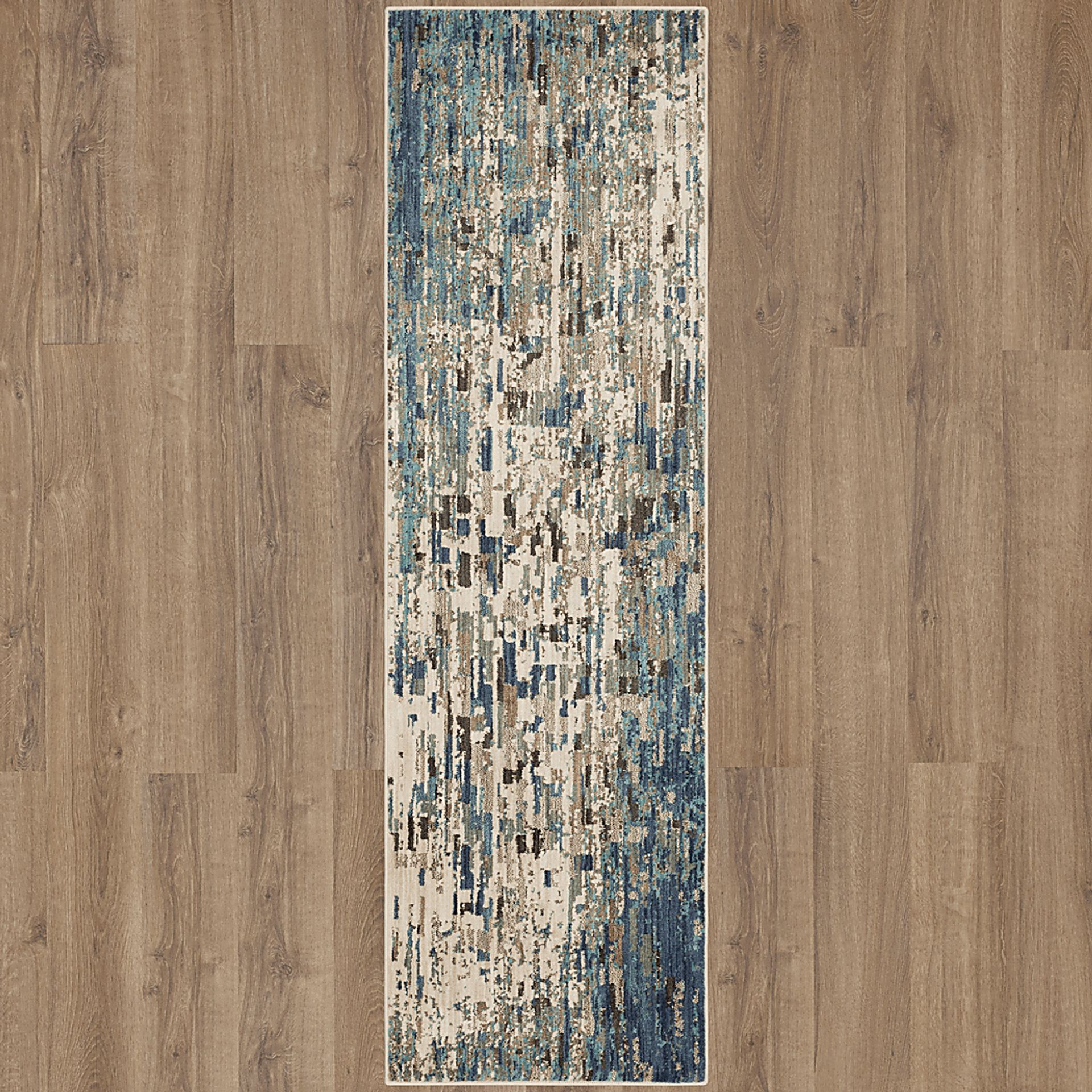 Kawanda Blue 2'4 x 7'10 Runner Rug - Image 2