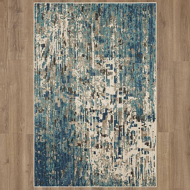 Kawanda Blue 8' x 11' Rug - Thumbnail - Image 3