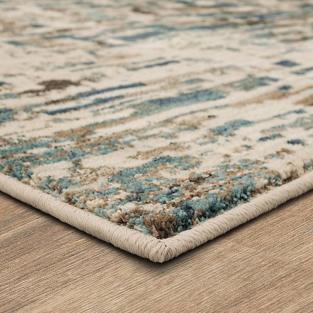 Kawanda Blue 8' x 11' Rug - Thumbnail - Image 4