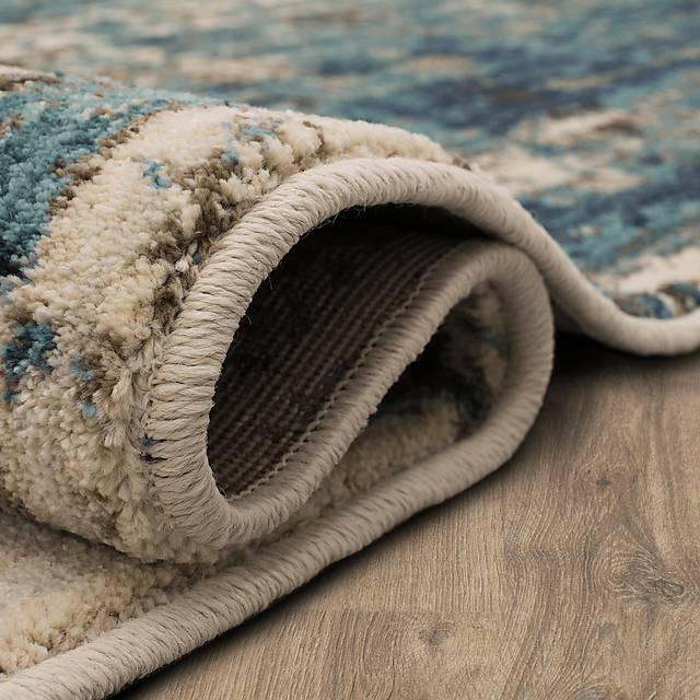 Kawanda Blue 8' x 11' Rug - Thumbnail - Image 8