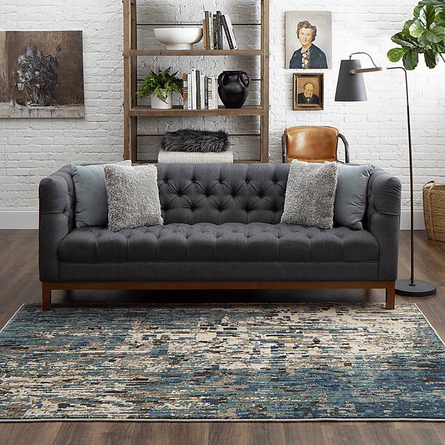 Kawanda Blue 8' x 11' Rug - Thumbnail - Image 9