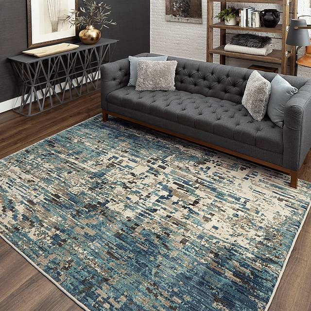 Kawanda Blue 8' x 11' Rug - Thumbnail - Image 10