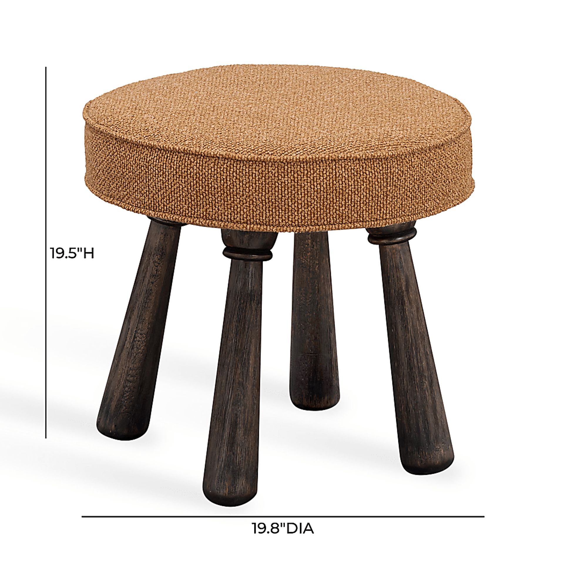 Kaydron Brown Stool - Image 8