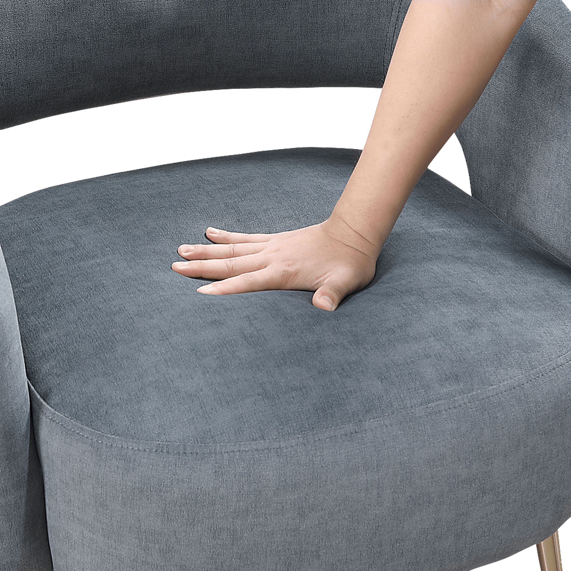 Kayi Gray Accent Chair - Image 5