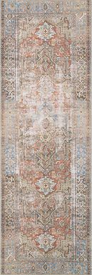 Kayin Terracotta 2'6 x 7'6 Rug