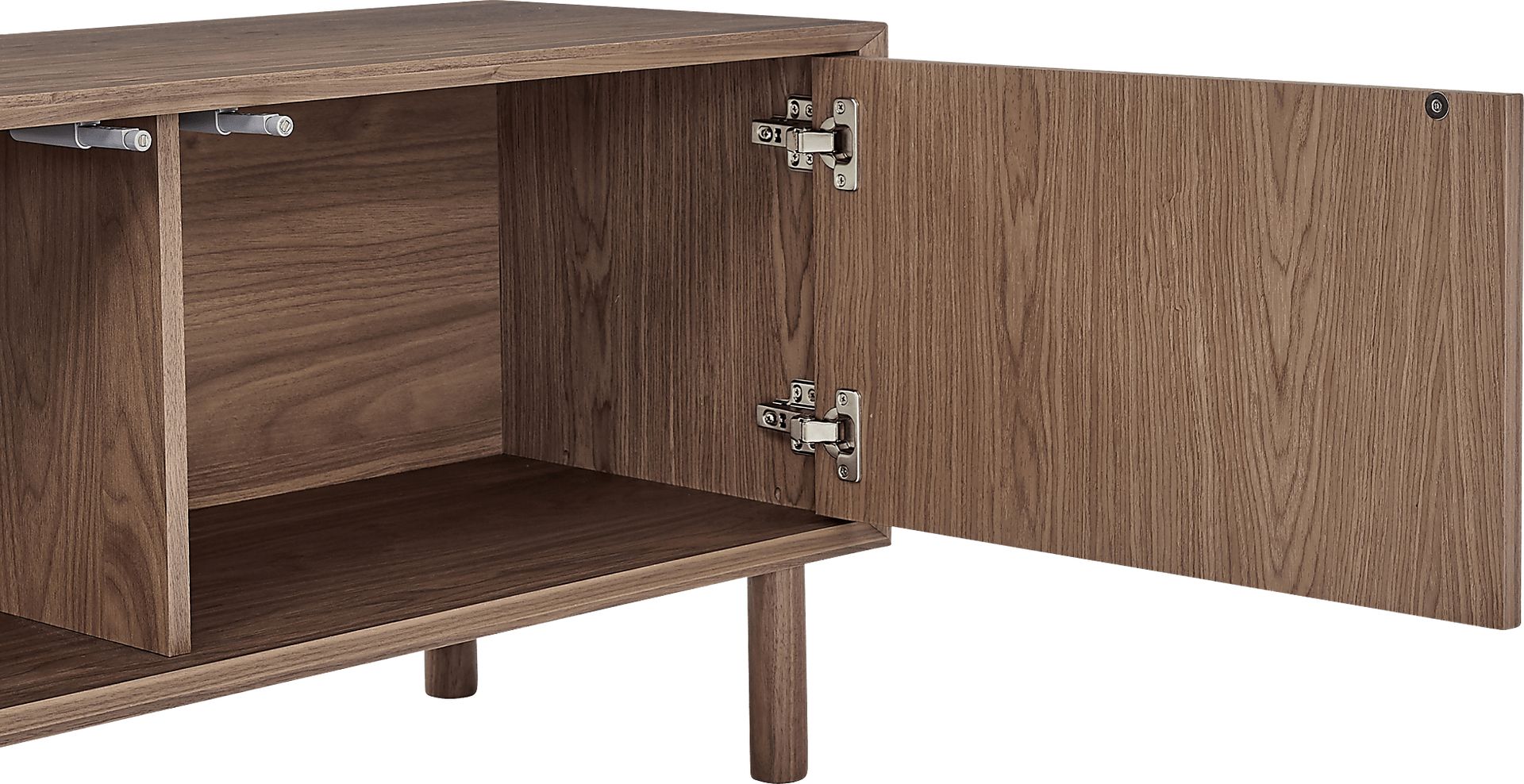 Kayla Walnut 85in. Console - Image 8