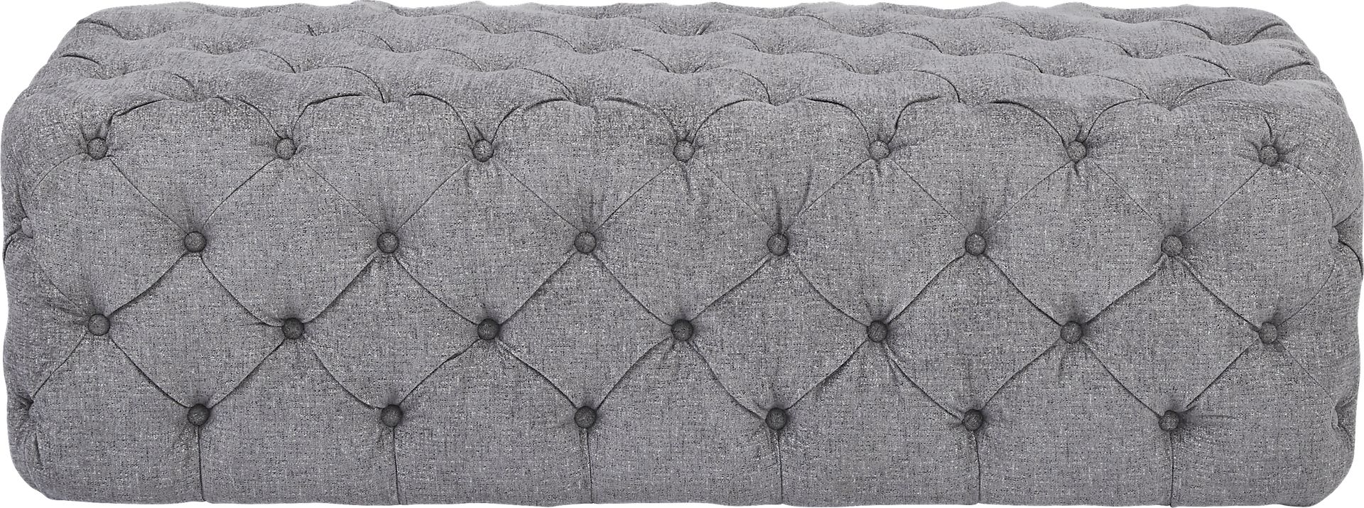 Kaylee Gray Cocktail Ottoman - Image 2