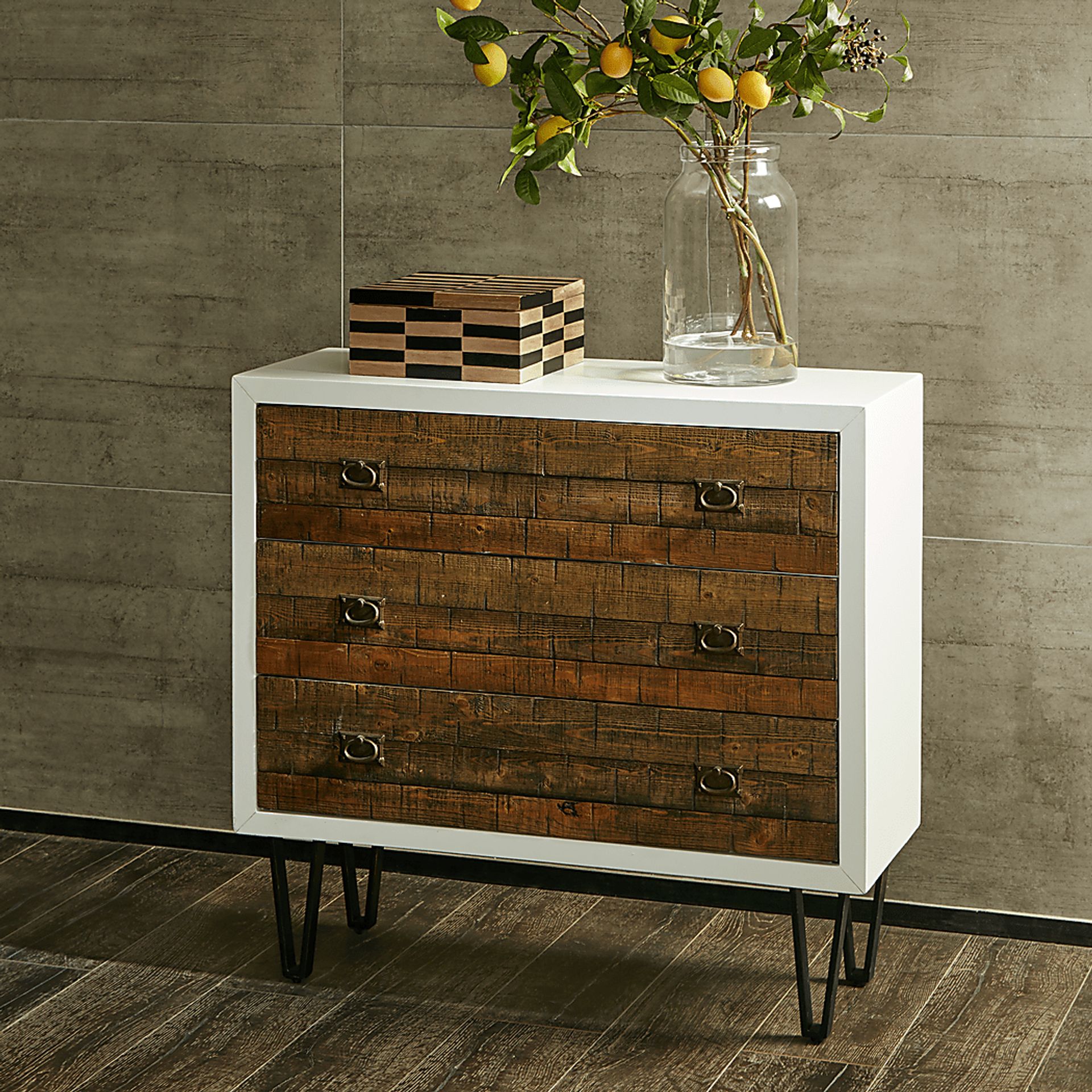 Kaylon Chestnut Accent Cabinet - Image 3