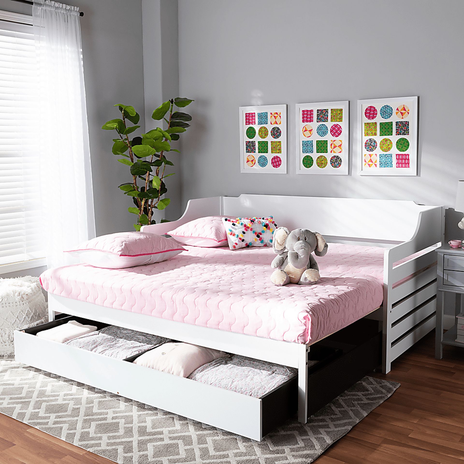 Kayneta White Daybed - Image 11