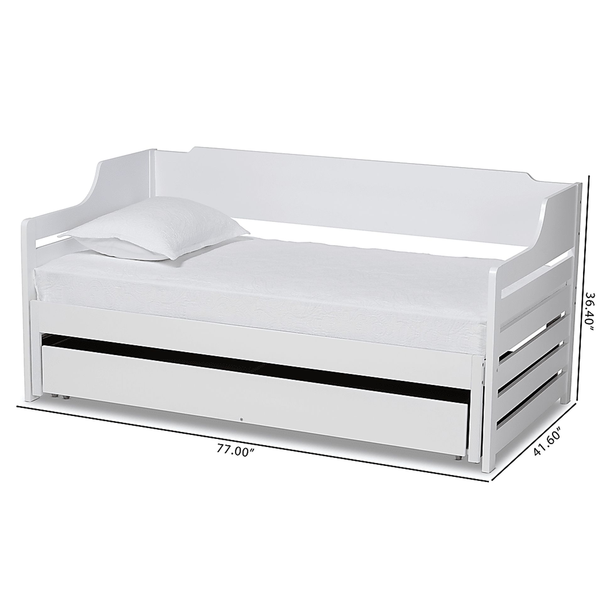 Kayneta White Daybed - Image 13