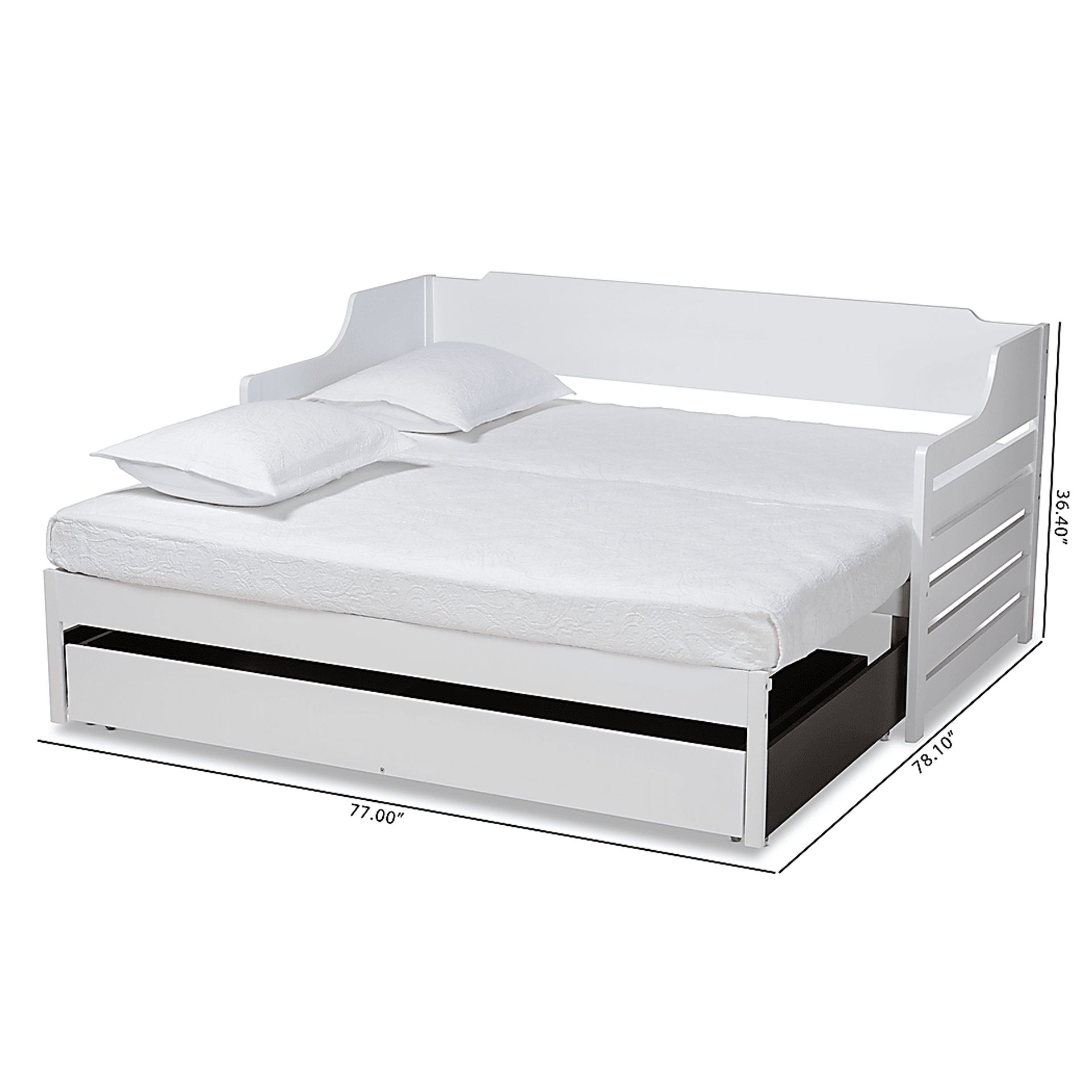 Kayneta White Daybed - Image 14
