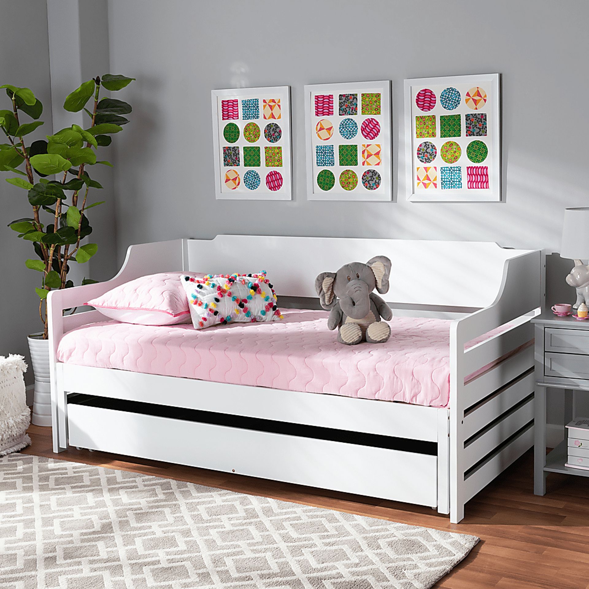 Kayneta White Daybed - Image 10