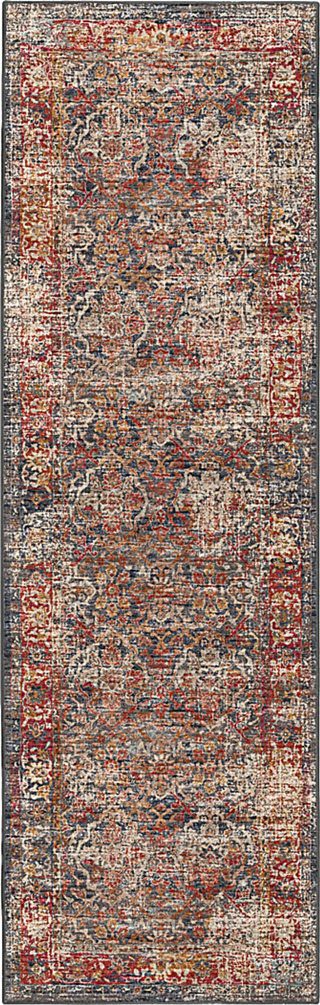Kaypon Black 2' x 12' Rug - Thumbnail - Image 1