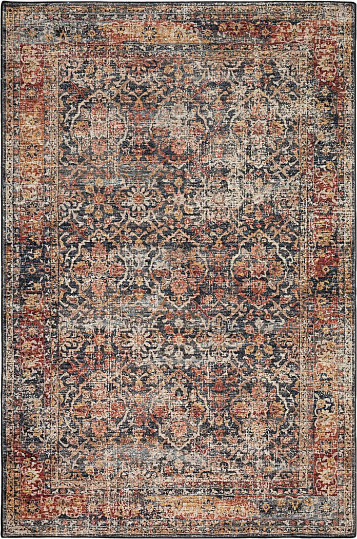 Kaypon Black/Multi 5' x 8' Rug