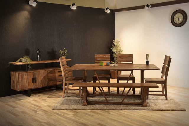 Kayton Brown Dining Table - Thumbnail - Image 2