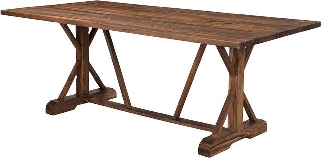 Kayton Brown Dining Table - Thumbnail - Image 3