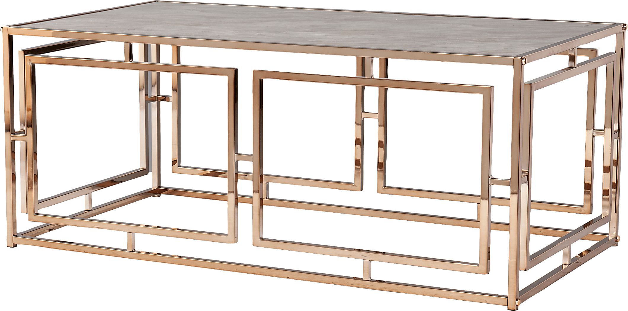 Kayview Gold Cocktail Table