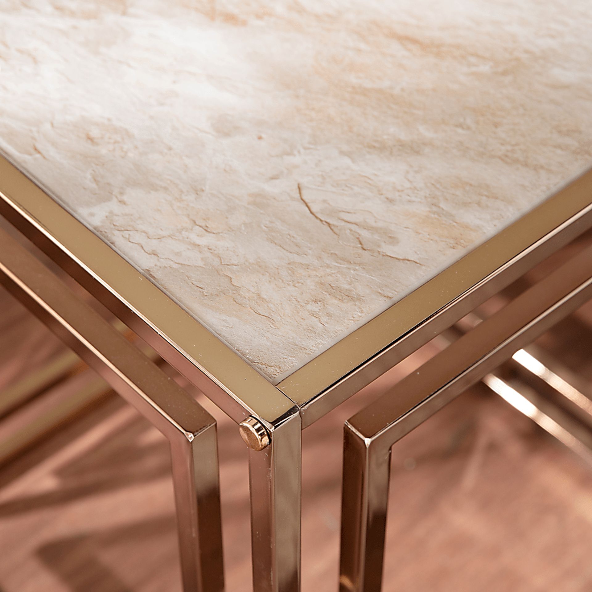 Kayview Gold End Table - Image 4