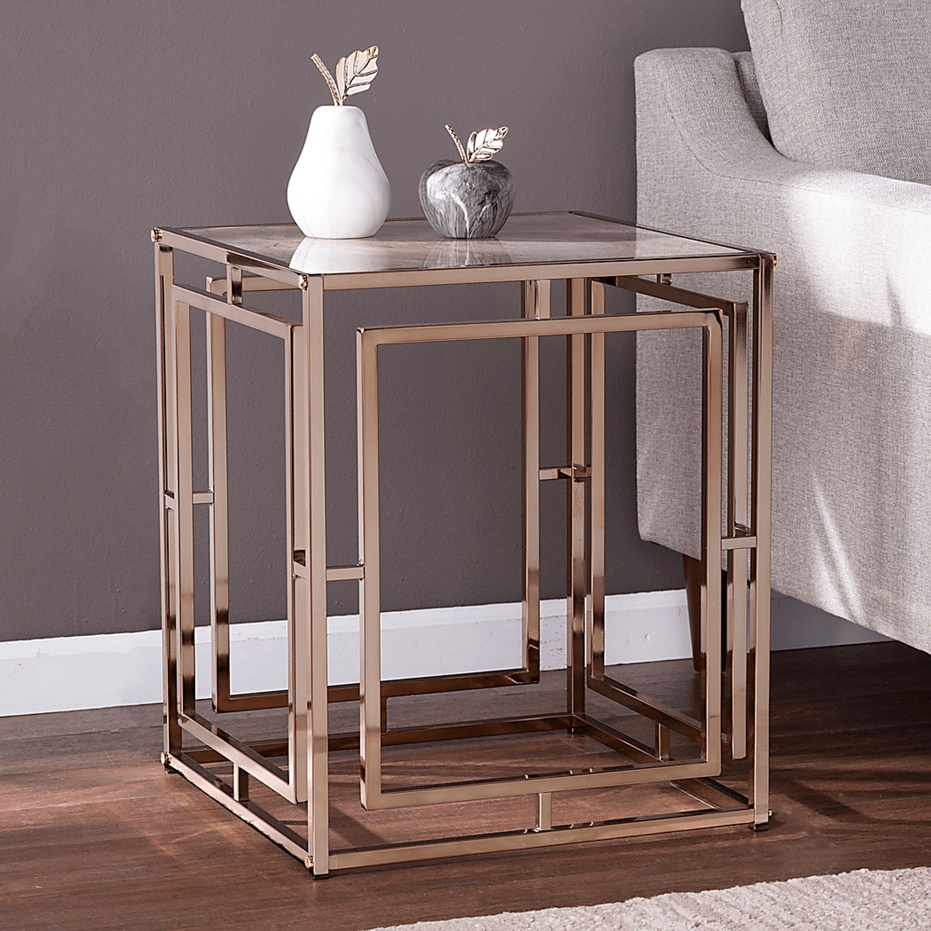 Kayview Gold End Table - Image 5
