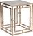 Kayview Gold End Table