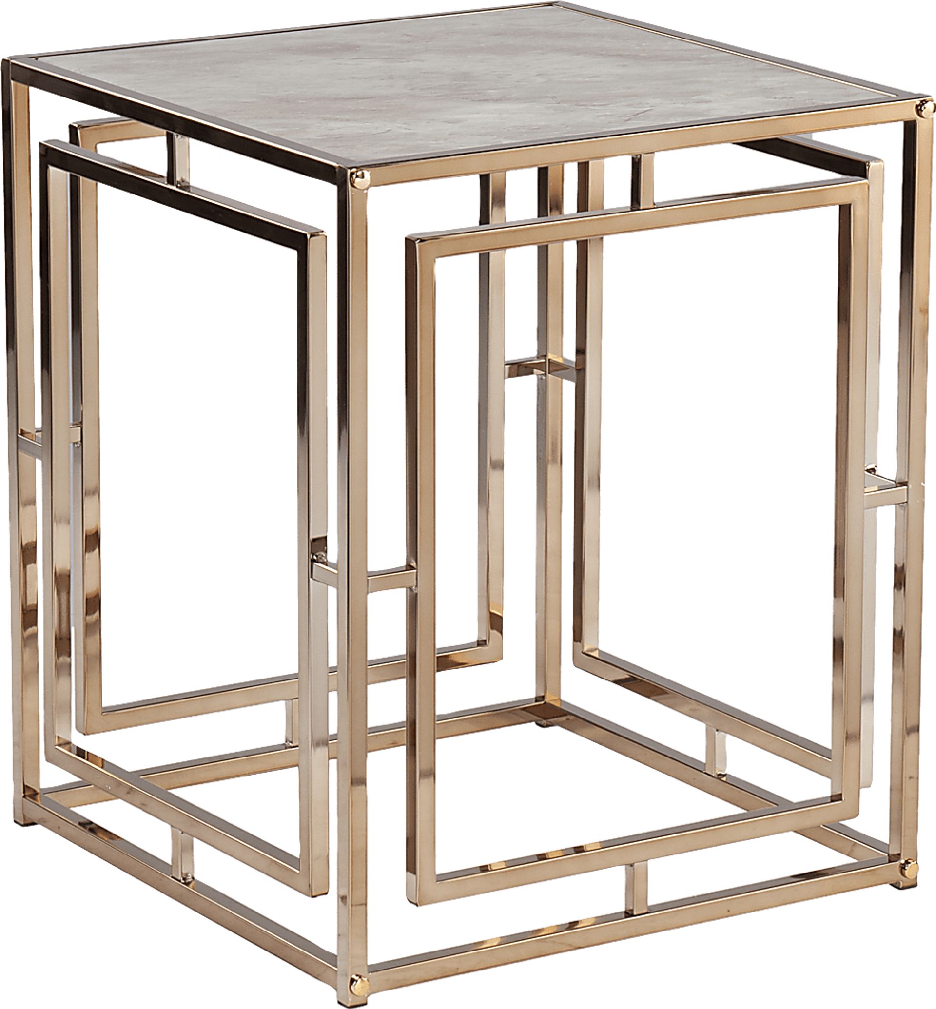 Kayview Gold End Table - Image 1