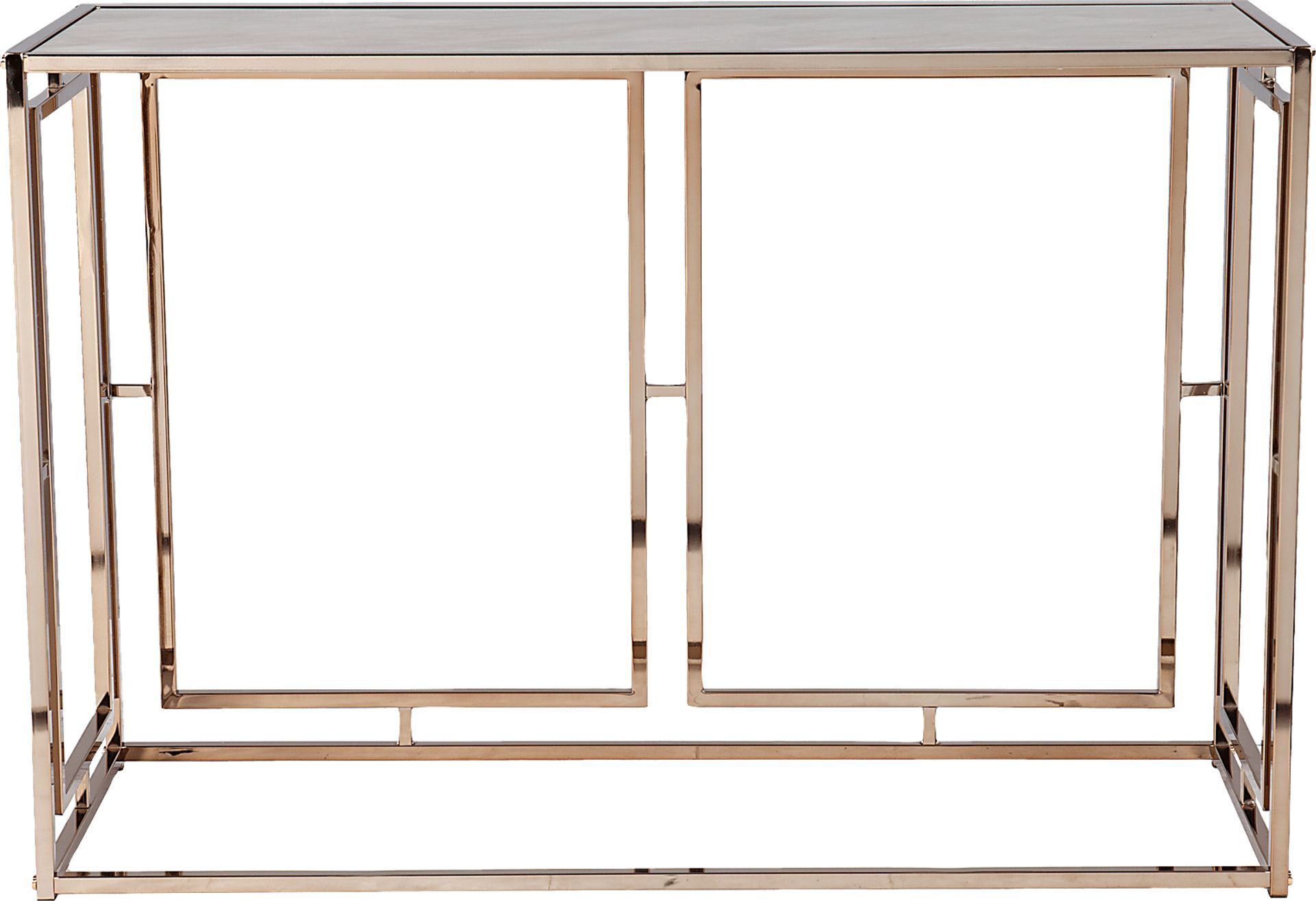 Kayview Gold Sofa Table - Image 2