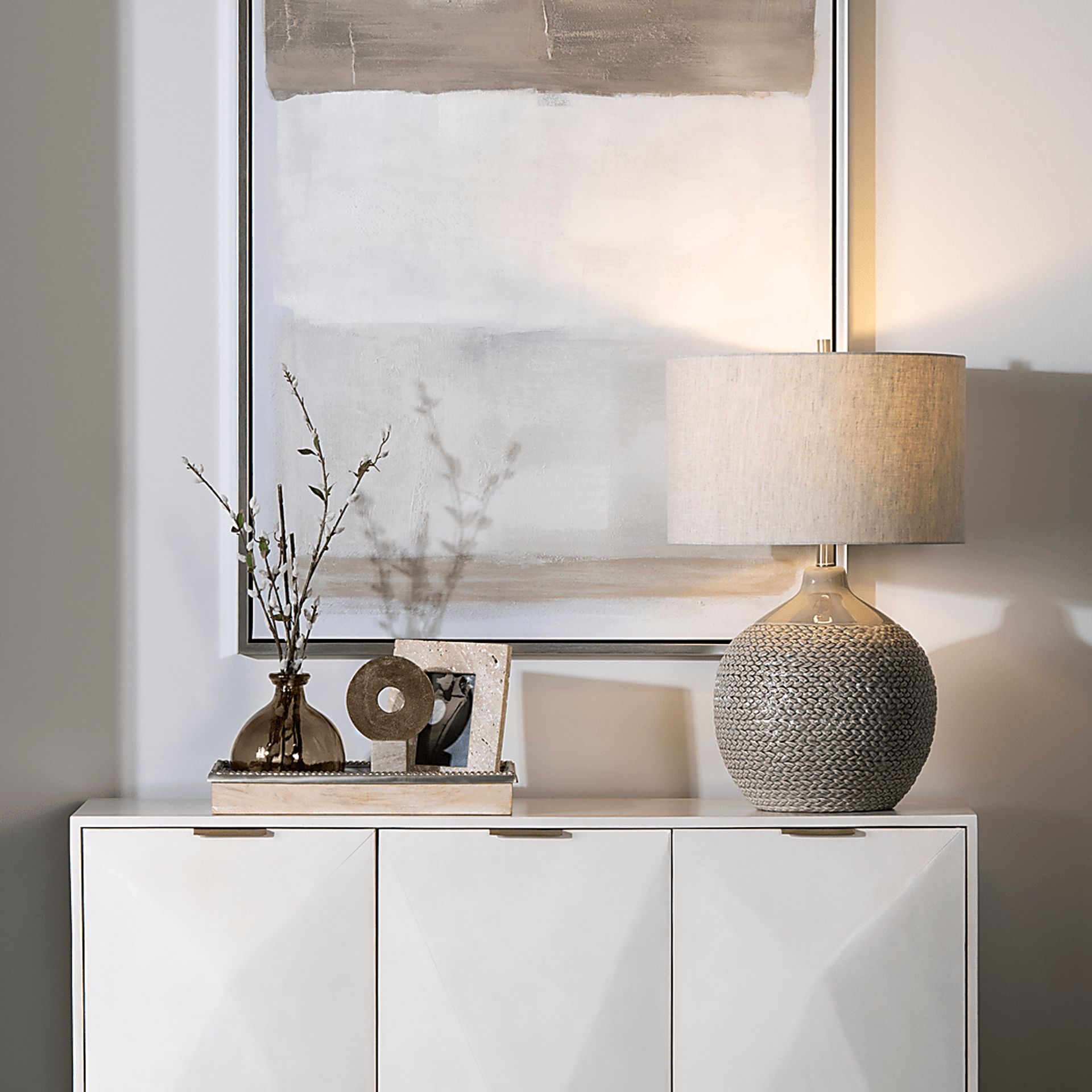 Kaywood Cay Gray Lamp - Image 2