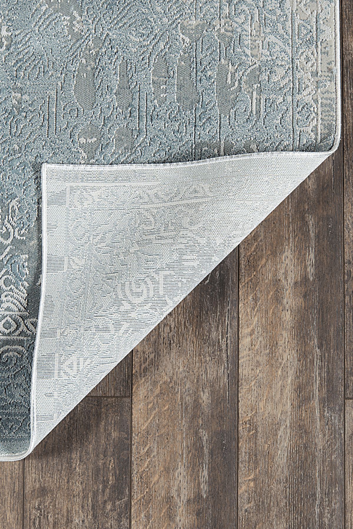 Kaze Ice Blue Rugs | Rooms to Go