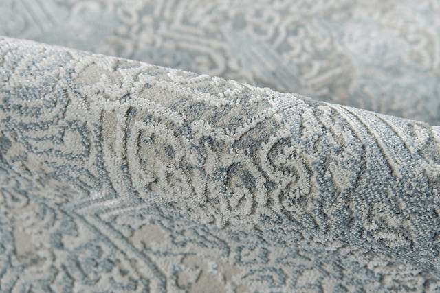 Kaze Ice Blue 3'10 x 5'7 Rug - Thumbnail - Image 6