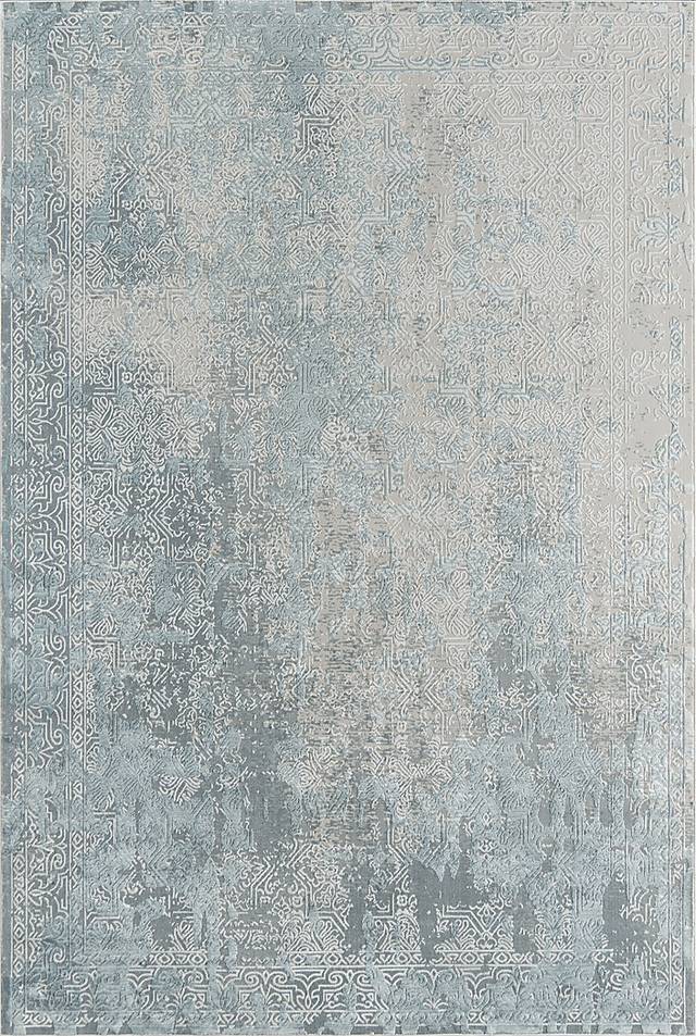 Kaze Ice Blue 3'10 x 5'7 Rug - Thumbnail - Image 1