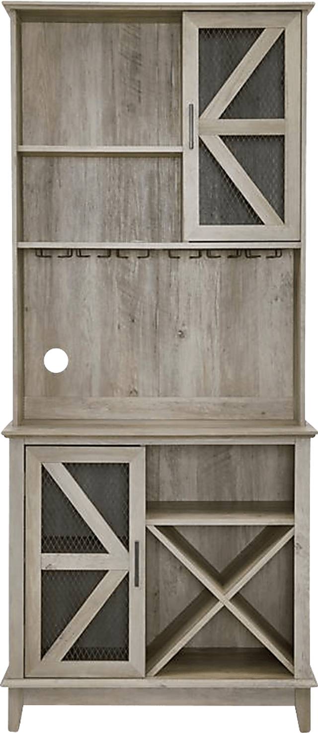 Kazia Gray Bar Cabinet - Thumbnail - Image 2