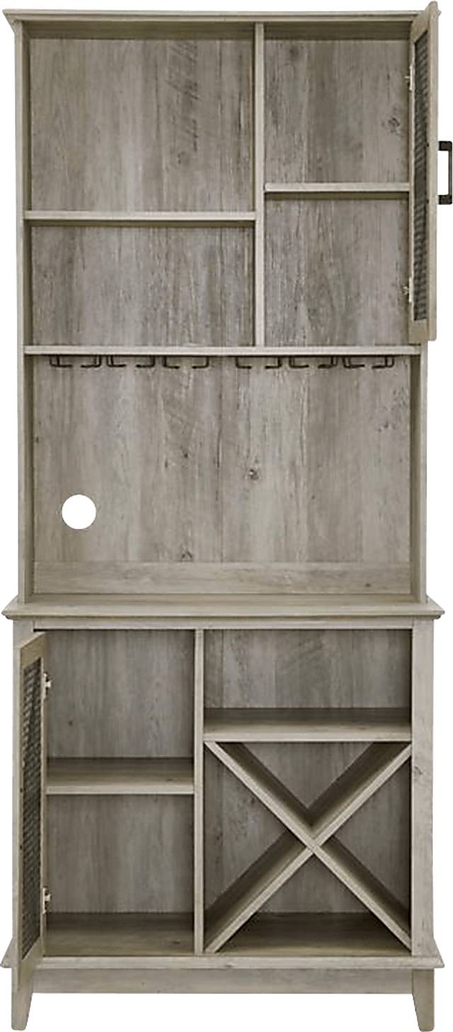 Kazia Gray Bar Cabinet - Thumbnail - Image 3