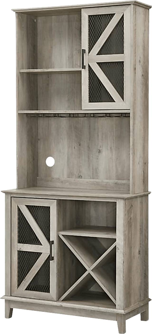 Kazia Gray Bar Cabinet - Thumbnail - Image 4
